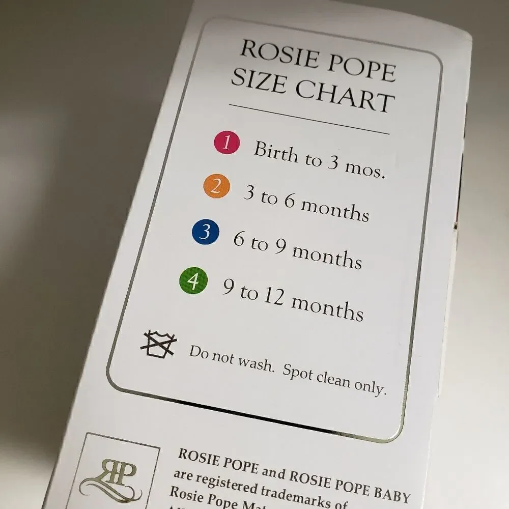 Rosie Pope I See You crib shoes 6-9 month